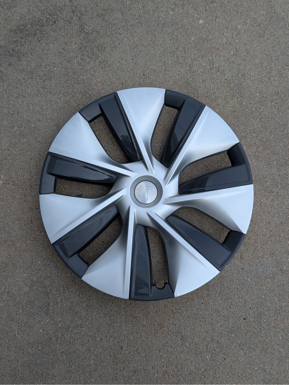 Tesla Model Y 19" Gemini Wheel Cover - Genuine OEM Hubcap - Fits 2020-2024